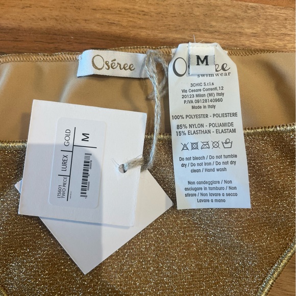 NWT OSÉREE Lumière String Bikini Set - Picture 6 of 9